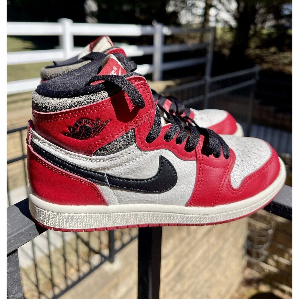 Air Jordan 1 High OG “Lost And Found” PS Size 2Y FD1412-612 Preowned (No Box)